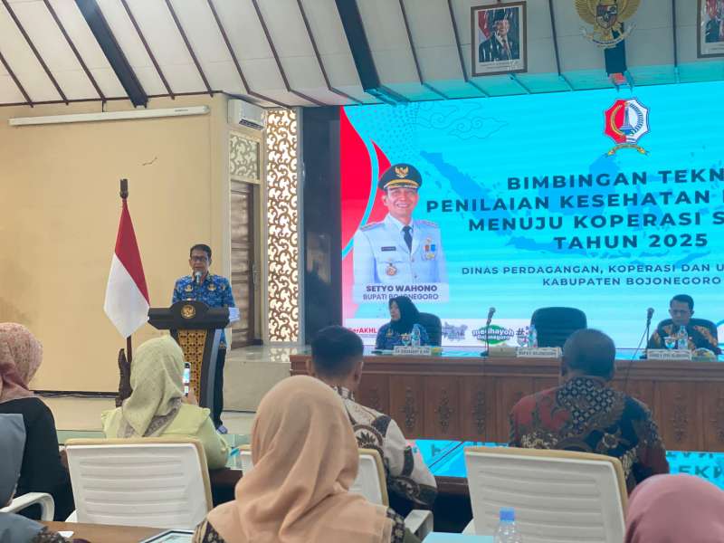 Pemkab Bojonegoro Gelar Bimtek Penilaian Kesehatan Koperasi