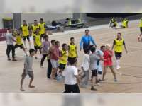 Viral! Turnamen Futsal Antar Instansi Pemkab Bojonegoro Diwarnai Aksi Perkelahian