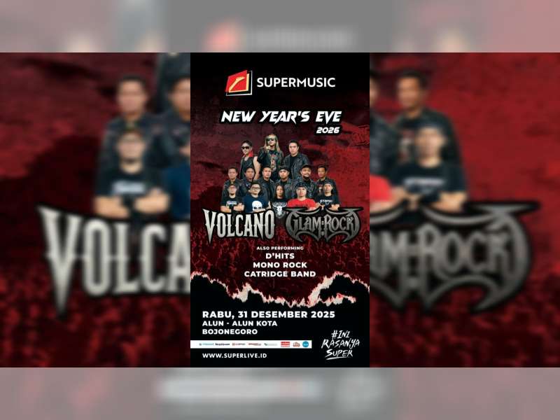 Rayakan Malam Akhir Tahun Anda  Lewat Super Music New Year&rsquo;s Eve 2026 di Alun-Alun Bojonegoro