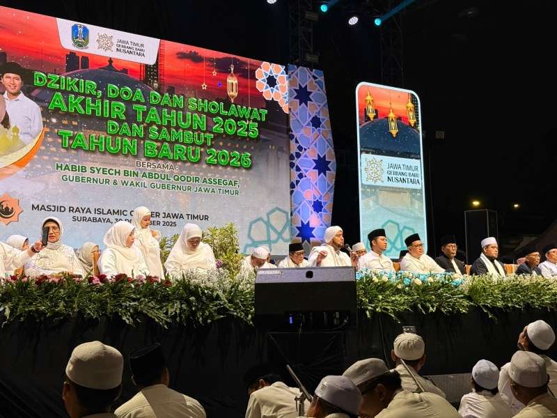 Pemprov Jatim Gelar Dzikir Akhir Tahun di Islamic Center Surabaya