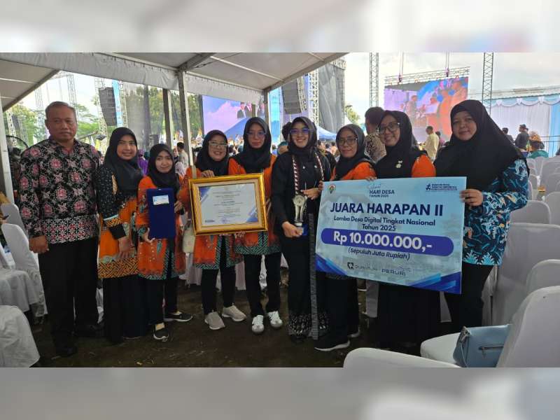 Desa Kauman-Bojonegoro Raih Juara Lomba Desa Digital Tingkat Nasional