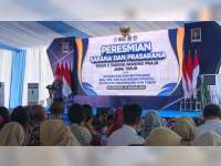 Gubernur Khofifah Resmikan Sarpras SMAN 2 Taruna Pamong Praja Jatim di Bojonegoro