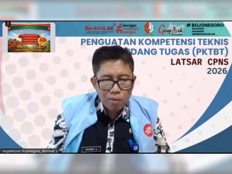 Pemkab Bojonegoro Gelar Penguatan Kompetensi CPNS, Tanamkan Integritas Anti Korupsi