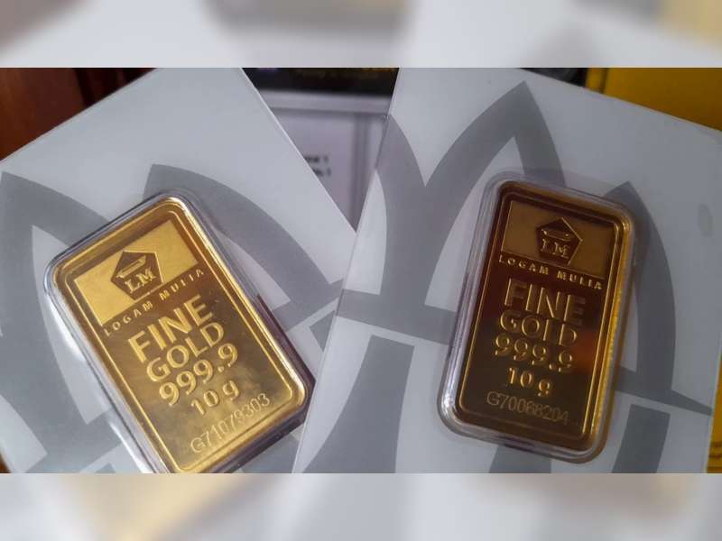 Harga Emas Antam Hari Ini Merosot Tajam Rp 183.000 jadi Rp 2.844.000 per Gram