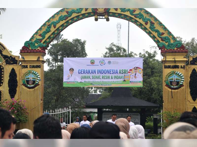 Peringati HPSN 2026, Pemkab Blora Lakukan Aksi Nyata Bersih-Bersih Lingkungan Kota