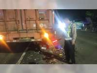 Tabrak Truk Parkir, Pemotor di Sumberrejo, Bojonegoro Meninggal di TKP