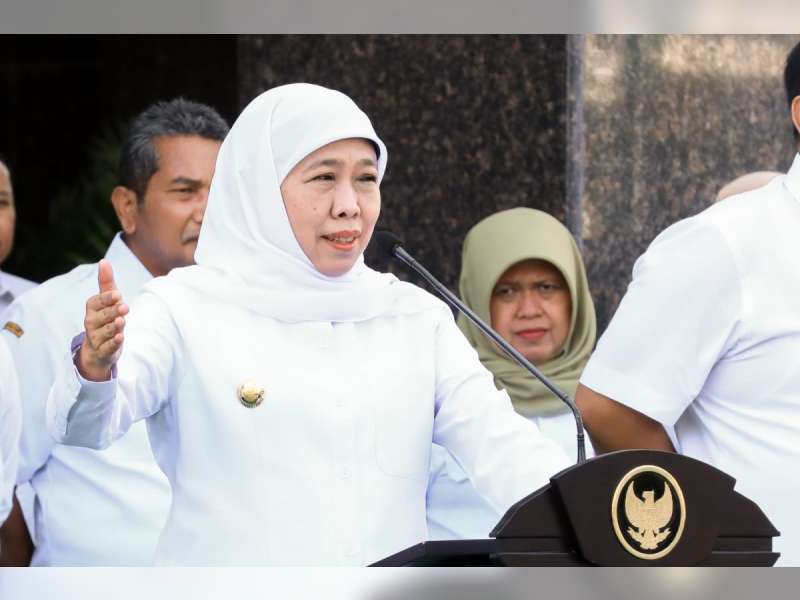 Alasan Gubernur Khofifah Tetapkan WFH ASN Jatim di Hari Rabu
