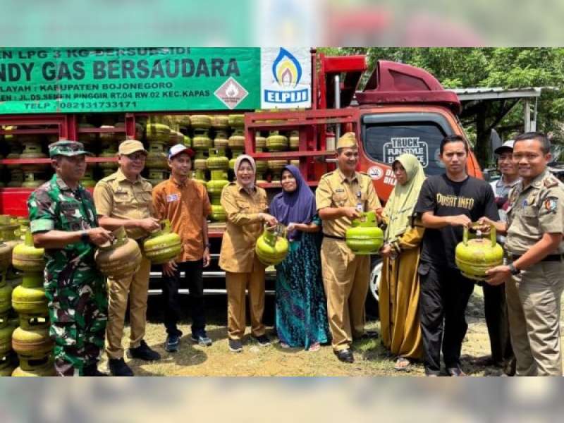 Pemkab Bojonegoro Gelar Operasi Pasar LPG 3 Kg Serentak, Pastikan Kesesuaian Distribusi dan Harga