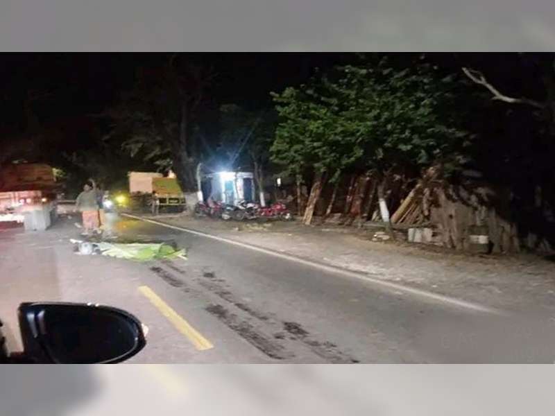 Kecelakaan Tabrak Lari di Gayam, Bojonegoro, Seorang Pemotor Meninggal, Seorang Lainnya Luka Berat
