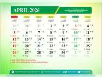 Kalender Jawa Hari Ini, Minggu 12 April 2026, Detail Weton  Minggu Pon dan Jumlah Neptu 13