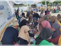 Gerakan Pangan Murah di Purwosari Bojonegoro Catat Omzet Puluhan Juta Rupiah