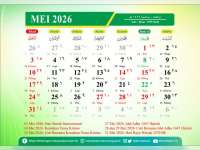 Kalender Jawa, Besok tanggal 12 Mei 2026  jatuh pada hari Selasa Wage