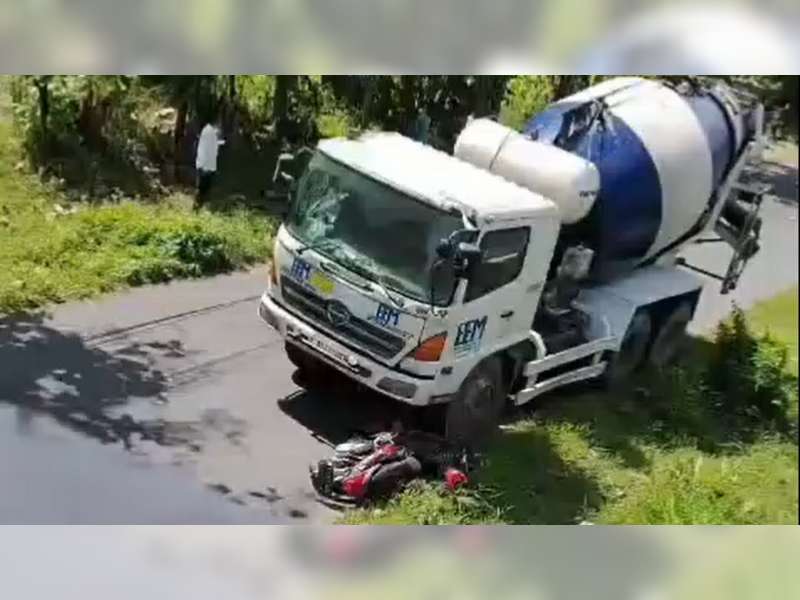 Tabrakan Truk Molen dan Motor di Malo, Bojonegoro, Seorang Pemotor Meninggal, Seorang Lainnya Luka-luka