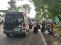 Tabrakan Vario Vs Smash di Jalan PUK Sugihwaras &ndash; Balen, Bojonegoro, Satu Korban Meninggal Dunia