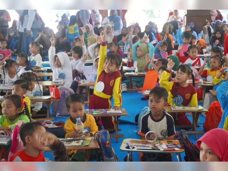 Ratusan Anak TK Bojonegoro Ramaikan Festival Hari Anak Nasional