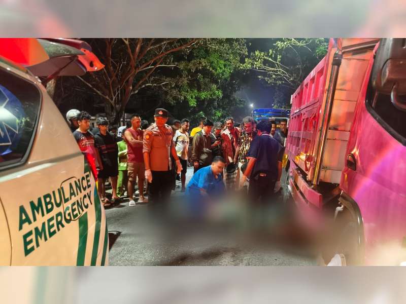 Kecelakaan di Padangan, Bojonegoro, Seorang Pemotor Anak Meninggal Dunia