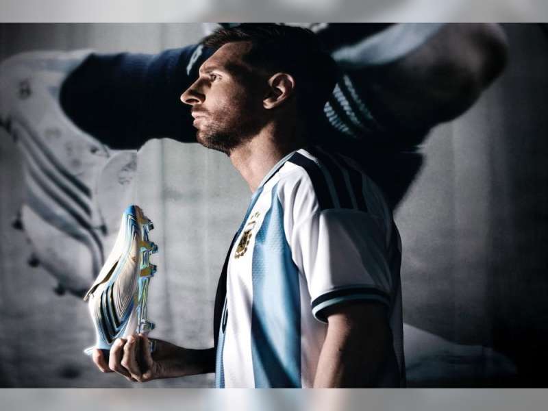 "El &Uacute;ltimo Tango", Sepatu Spesial Adidas untuk Perjalanan Terakhir Messi di Piala Dunia