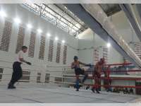 Kecamatan Kota Dominasi Emas Kickboxing, Klasemen Sementara Porkab II Bojonegoro Masih Memimpin