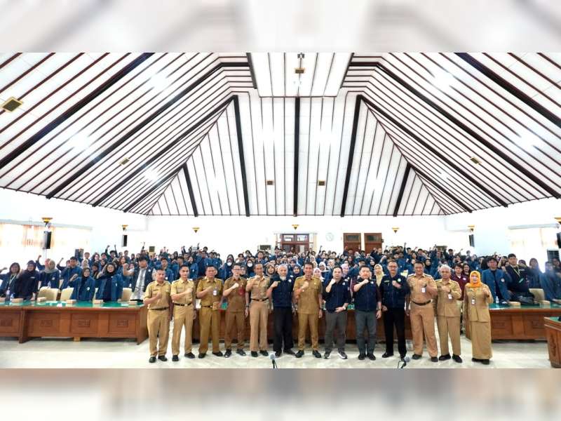 200 Mahasiswa Universitas Airlangga Gelar KKN di Bojonegoro, Fokus Mengabdi di Kanor dan Sumberrejo