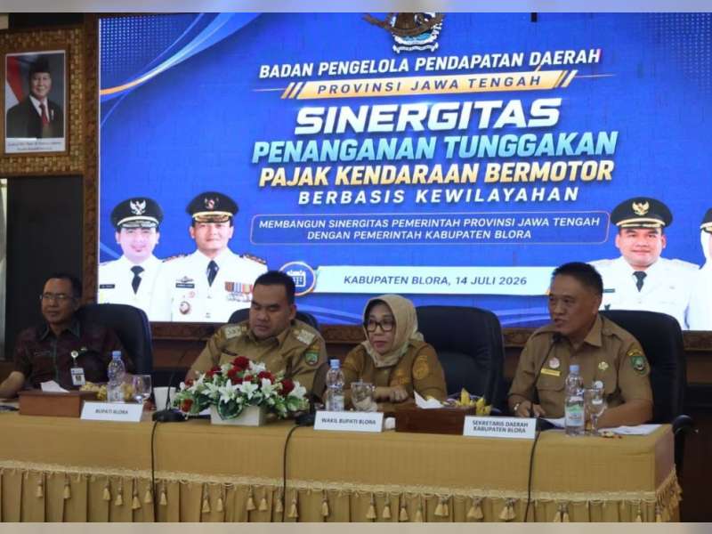 Optimalkan Pajak Kendaraan Bermotor, Pemkab Blora Sinergi dengan Bapenda Jateng Percepat Pembangunan