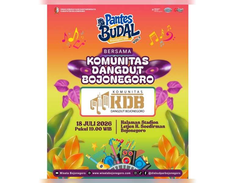 Komunitas Dangdut Bojonegoro Bakal Ajak Goyang Masyarakat di Pantes Budal 7