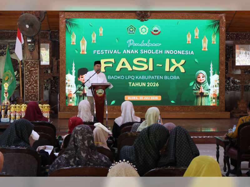 Ajang FASI IX 2026 Resmi Dibuka, 320 Santri Blora Berkompetisi Targetkan Juara Umum Jawa Tengah