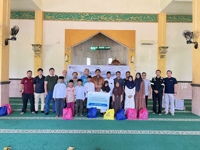 Wujud Syukur dan Ikhtiar, PLN NP UP Tanjung Awar-Awar Gelar Program Derma Nusantara