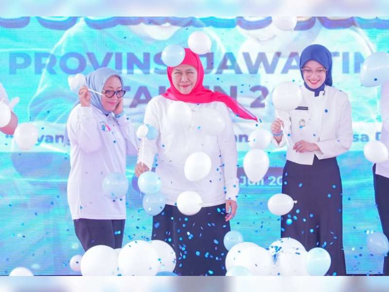 Gubernur Khofifah dan Menteri PPPA Luncurkan Perisai Anak Jatim, Perkuat Ekosistem Digital Ramah Anak