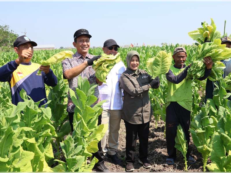 Hadiri Bupati Medhayoh di Cengkir, Pemkab Bojonegoro Siapkan Embung Seri untuk Petani Tembakau