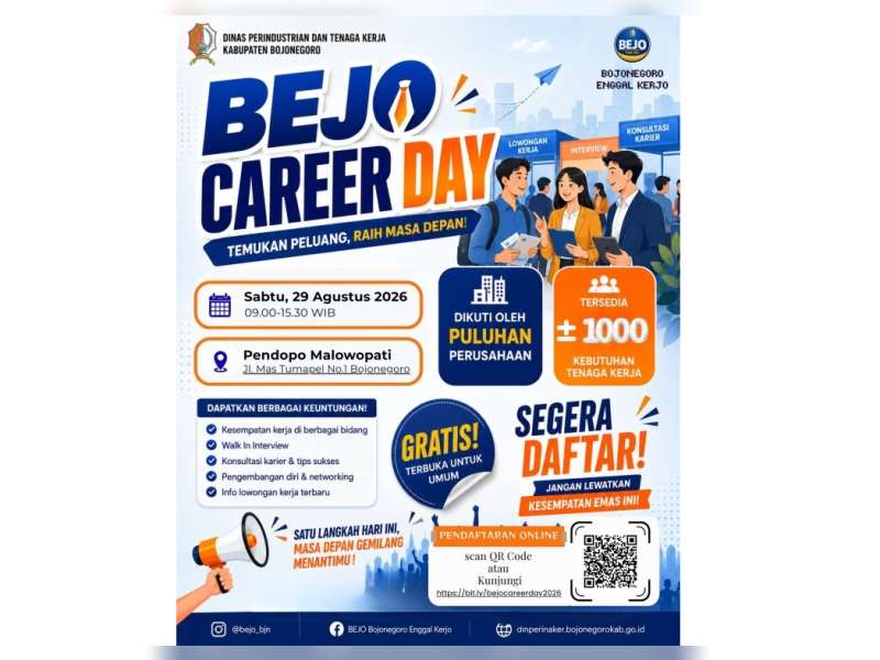 Temukan Pekerjaan Impianmu di BEJO CAREER DAY 2026, Tersedia 1.000 Lowongan