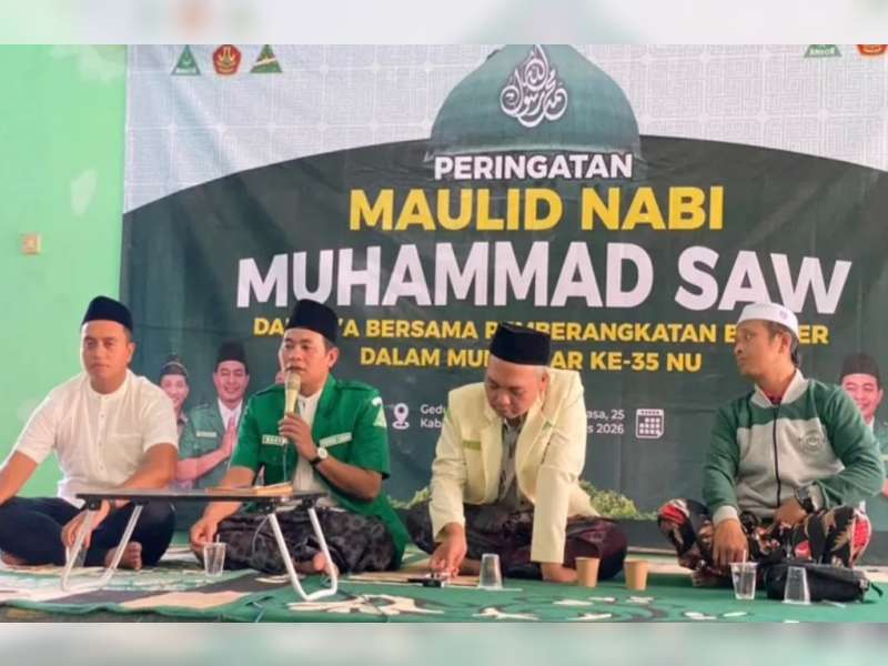 PC GP Ansor Bojonegoro Berangkatkan 126 Banser ke Muktamar NU ke-35 di Jombang