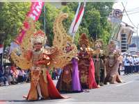 Usung Tema Pesona Budaya Nusantara, 46 Kontingen dan 6 Tim Eksibisi Meriahkan Pawai Pembangunan Blora 2026