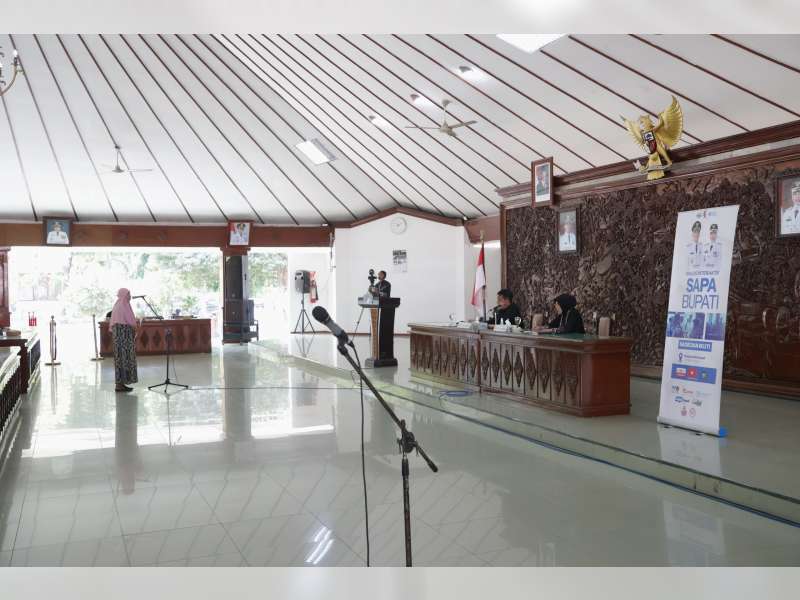 Pemkab Bojonegoro Paparkan Rencana Revitalisasi Ruang Publik dan Pasar Kota dalam Dialog Sapa Bupati