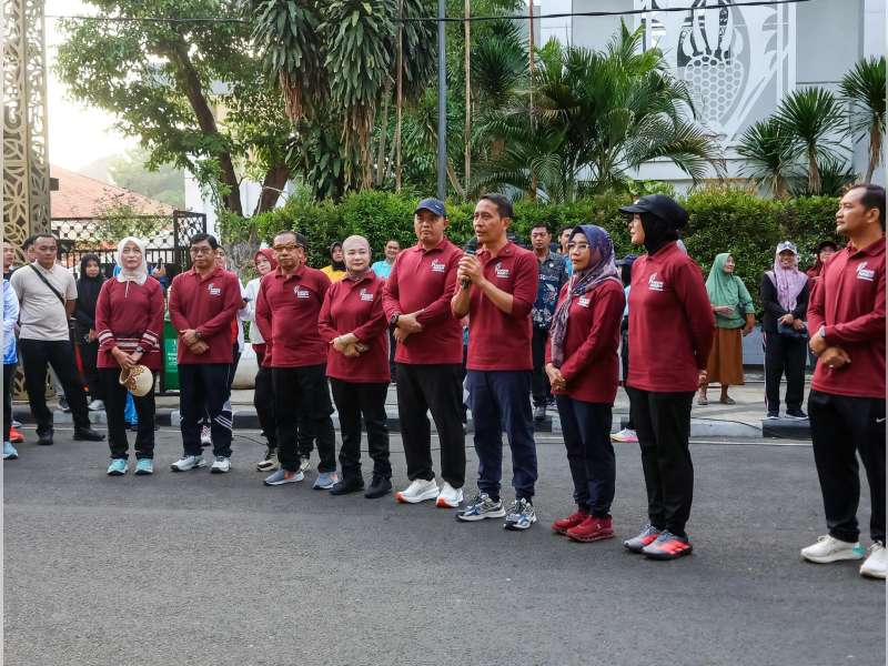 Ribuan Warga Bojonegoro Semarakkan Jalan Sehat Haornas 2026