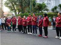 Ribuan Warga Bojonegoro Ikuti Jalan Sehat Haornas 2026