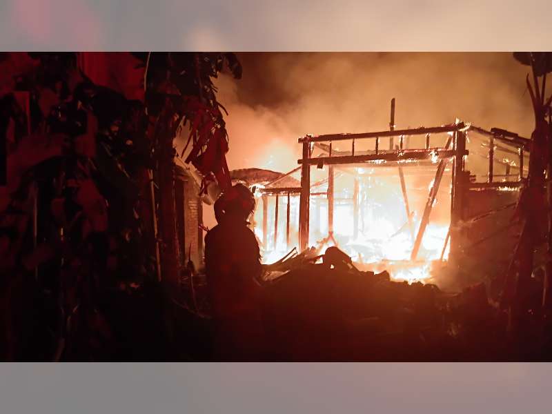 3 Rumah Warga Dander, Bojonegoro Terbakar, Kerugian Capai Rp 170 Juta