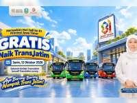 Sambut Hari Jadi ke-81 Pemprov Jatim, Layanan Bus Trans Jatim Digratiskan Sehari pada 12 Oktober 2026