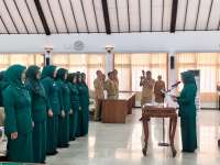 Cantika Wahono Lantik Ketua TP PKK dan TP Posyandu di 14 Kecamatan, Perkuat Sinergi Pemberdayaan Keluarga