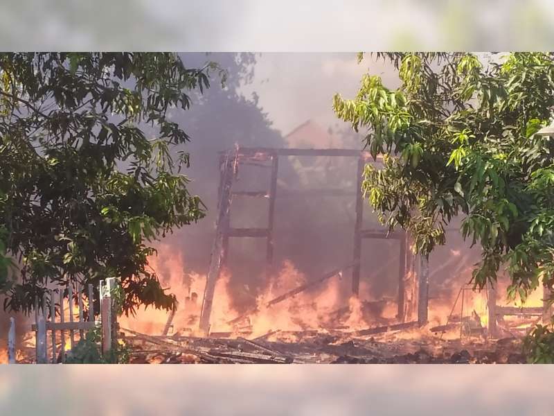 Ditinggal Pergi, Rumah Warga Banjarejo, Bojonegoro Kota Terbakar, Kerugian Capai Rp 250 Juta